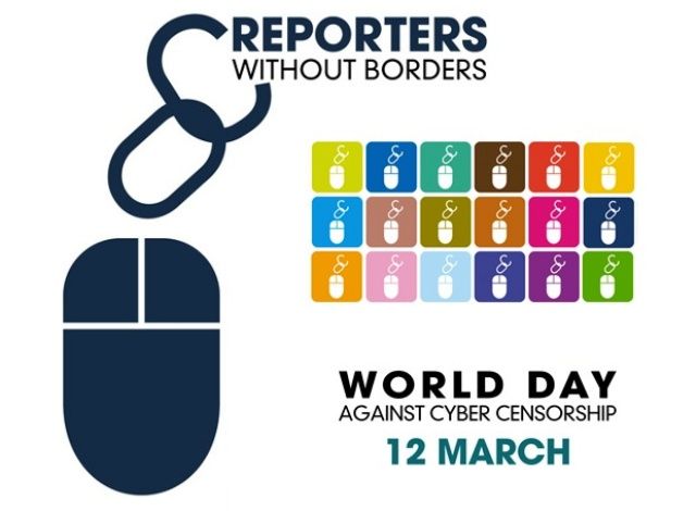 12 Μαρτίου: Παγκόσμια Ημέρα κατά της Λογοκρισίας στο Διαδίκτυο!