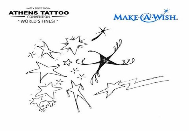 Kάντε τατουάζ-αστέρια για να πραγματοποιηθούν οι ευχές παιδιών με σοβαρές ασθένειες
