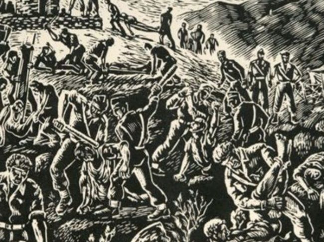 Η μεγάλη σφαγή στο κολαστήριο της Μακρονήσου (28.02.1948) του Σπύρου Κουζινόπουλου