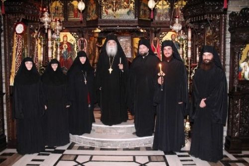Μοναχική κουρά στην Ι. Μονή Αγ. Αυγουστίνου και Σεραφείμ Τρικόρφου