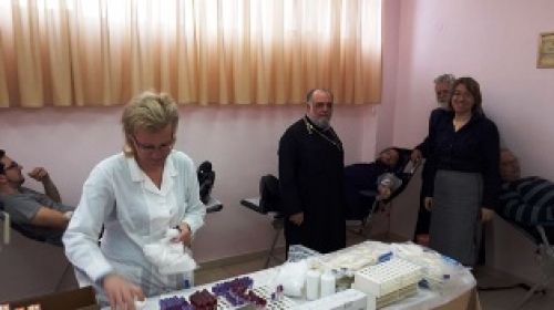 Προσφορά σε αίμα στην Αγία Μαρίνα