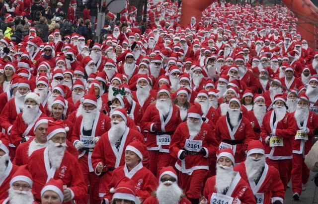 Athens Santa Run: Κυκλοφοριακές ρυθμίσεις στο κέντρο της Αθήνας