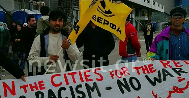 Απεργία πείνας άρχισαν οι πρόσφυγες του Ελληνικού