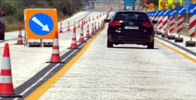 Κυκλοφοριακές ρυθμίσεις στη νέα εθνική οδό Κορίνθου - Πατρών από σήμερα Κυριακή.