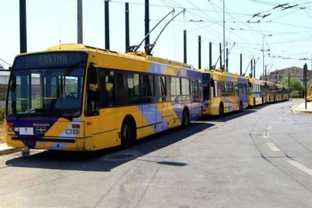 Στάση εργασίας των εργαζομένων στα τρόλεϊ σήμερα Τετάρτη 10 Μάη