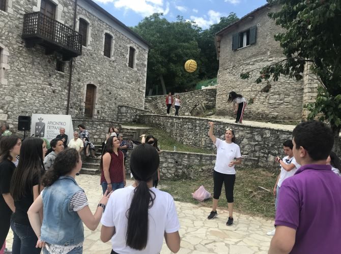 Εκπαιδευτική δράση της Ολυμπιακής Εκεχειρίας στο «Αρχοντικό Πετραλιά» - Κέντρο Πολιτισμού και Περιβάλλοντος Δίβρης.