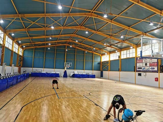 Ολοκληρώθηκαν οι εργασίες επισκευής στο Β' κλειστό Γυμναστήριο Ηλιούπολης