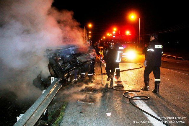 Τροχαίο με τραυματίες στην Λεωφόρο Κηφισίας στο Μαρούσι