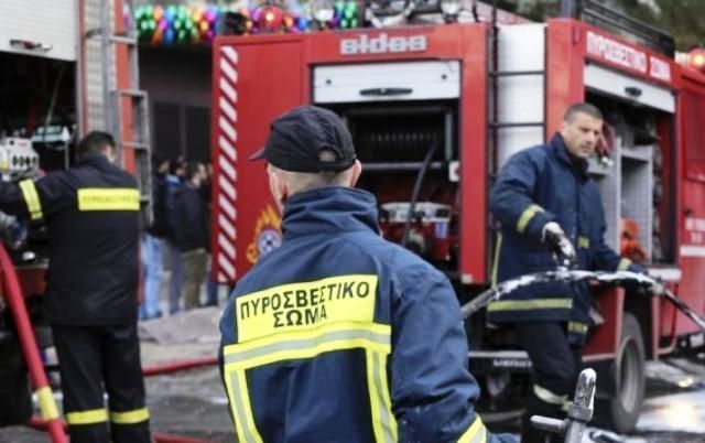 Πυρκαγιά σε μοτοσυκλέτα  στον Χολαργό 