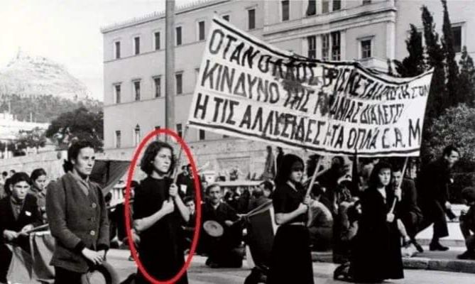 «Έφυγε» η αγωνίστρια της Αντίστασης Τασούλα Τζώνη