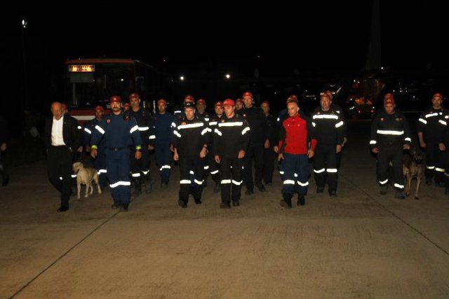 Επιστροφή της Ελληνικής Αποστολής έρευνας και διάσωσης από την Αλβανία