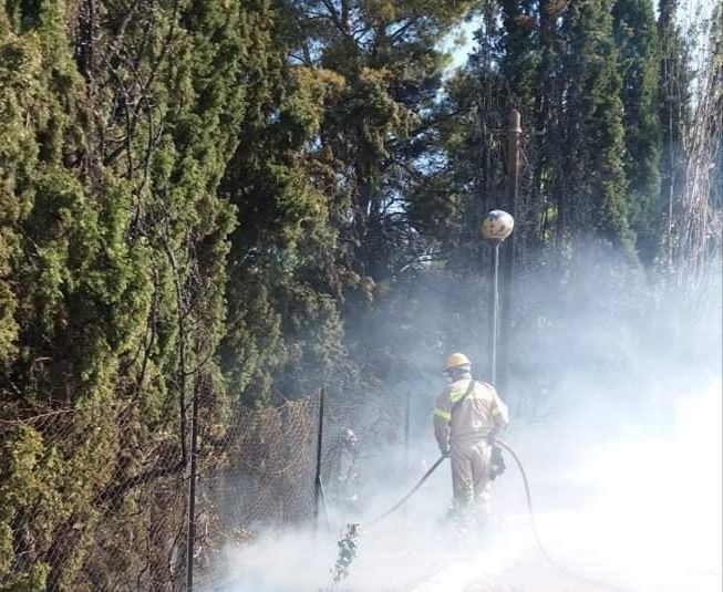 Μικρής έκτασης φωτιά στο Λόφο Κοπανά