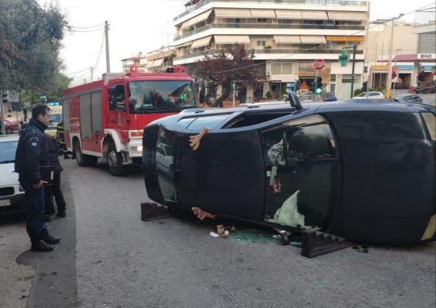 Ντελαπάρισε αυτοκίνητο στην Αργυρούπολη