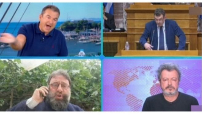 Γιώργος Λιάγκας - Πέταξε εκτός αέρα τον Αρχιμανδρίτη Σεραφείμ: ''Ντροπή σας! Πάρτε τον''