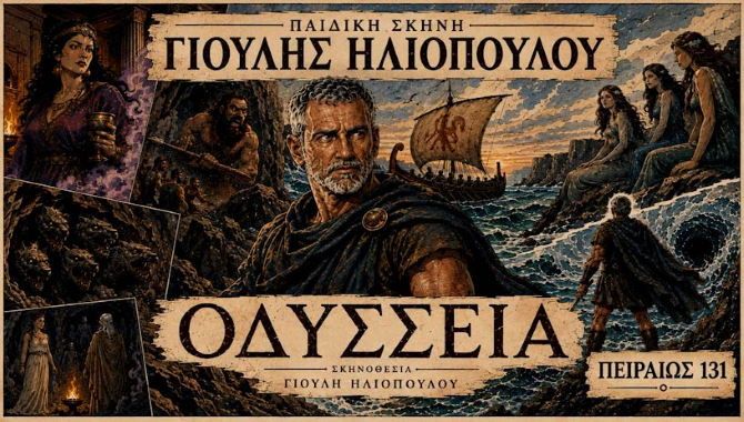 ΟΜΗΡΟΥ ΟΔΥΣΣΕΙΑ (Θεατρική παράσταση για παιδιά και εφήβους)
