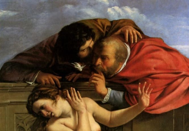 Susanna And The Elders (Η Σουζάνα και οι γέροντες), Artemisia Gentileschi, 1610 - (Η ιστορία πίσω από τον πίνακα)