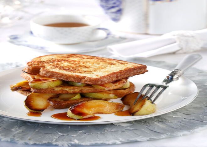Η συνταγή της ημέρας: ''French toast (αυγοφέτες) με καραμελωμένα μήλα''