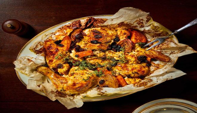 Η συνταγή της ημέρας, Τετάρτη 11 Μαρτίου 2026: ''Κοτόπουλο στη λαδόκολλα με γλυκοπατάτες και μυζήθρα''