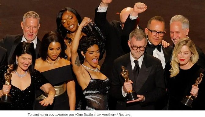 Όσκαρ 2026: One Battle After Another ο μεγάλος νικητής της βραδιάς.