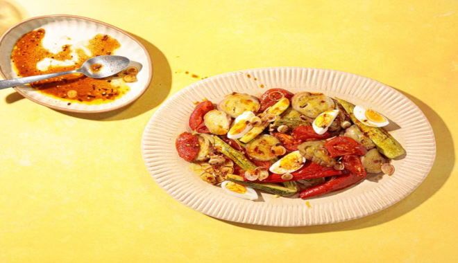 Η συνταγή της ημέρας, Παρασκευή 18 Σεπτεμβρίου 2026: ''Ψητά λαχανικά με αυγά βραστά''