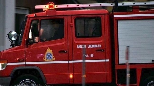Πυρκαγιά σε ακατοίκητο οίκημα στον Βύρωνα