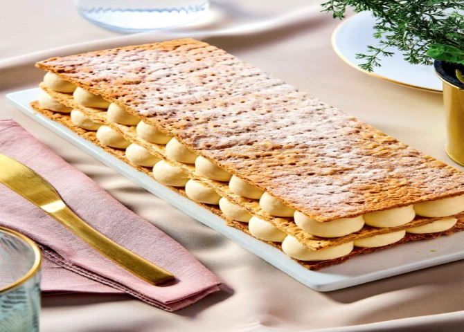 H συνταγή της ημέρας: ''Το απόλυτο μιλφέιγ (mille-feuille)''