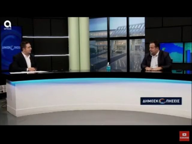 Ο δήμαρχος Ηλιούπολης Γιώργος Χατζηδάκης στις Δημοσκοπήσεις του Atticatv