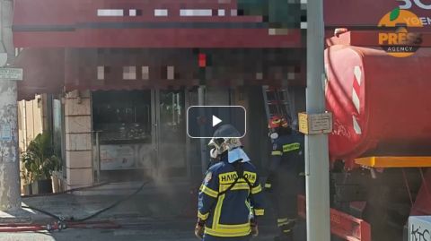 Ηλιούπολη: Φωτιά σε κατάστημα εστίασης.