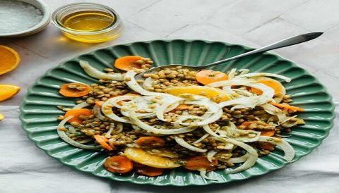 Η συνταγή της ημέρας, Παρασκευή 6 Μαρτίου 2026: ''Ζεστή σαλάτα με φακές με πορτοκάλι''