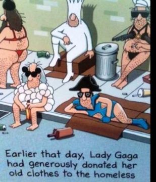 Η Lady Gaga και οι άστεγοι