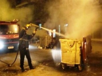 Μπαράζ εμπρηστικών χτυπημάτων στον Αγιο Δημήτριο