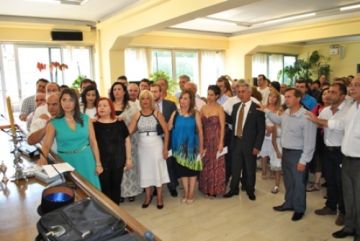 Ορκωμοσία του νέου Δημοτικού Συμβουλίου για τη θητεία 2014-2019