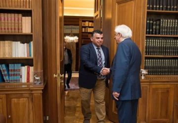 Στον Πρόεδρο της Δημοκρατίας ο Συμπαραστάτης του Δημότη κ. Γαβριήλ Αραμπατζής