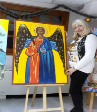 Αγιογραφικό δρώμενο της  Μαριλένας Φωκά 