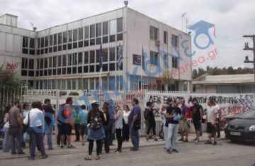 Νέα συγκέντρωση διαμαρτυρίας στον Ο.Α.Ε.Δ. από Σπουδαστές Ι.Ε.Κ.