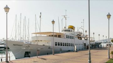 Το Πλωτό Μουσείο Νεράιδα ξανά στη Μαρίνα Φλοίσβου.