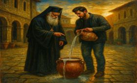 Το Δοχείο με το Θολό Νερό.