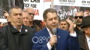 Τίρανα: Προκλητική συγκέντρωση Τσάμηδων - Απαιτούν συγγνώμη από την Ελλάδα