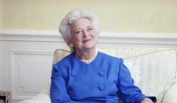 Έφυγε από τη ζωή η πρώην Πρώτη Κυρία των ΗΠΑ, Μπάρμπαρα Μπους. 