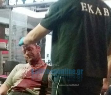 Δολοφονική επίθεση στο φύλακα της πλατείας Δαβάκη