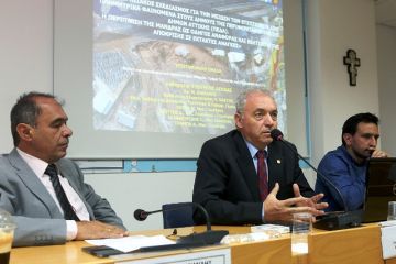 Ευθ. Λέκκας στην ημερίδα της ΠΕΔΑ: «η κλιματική αλλαγή  θα «πυροδοτεί» από εδώ και πέρα  «μετεωρολογικές βόμβες» 