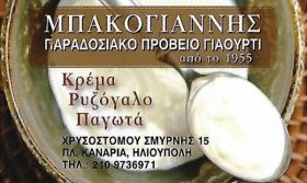 μπακογιάννης - γιαούρτι