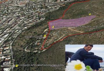 4η Εθελοντική Αναδάσωση με τους μαθητές στον Υμηττό και τον Σάκη Ρουβά.