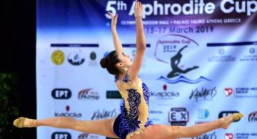 Χρυσό μετάλλιο για την Κελαϊδίτη στο Aphrodite Cup, στο σύνθετο ατομικό γυναικών!