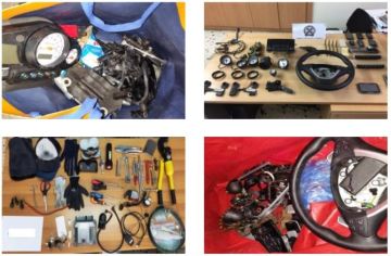  Εξαρθρώθηκε σπείρα, τα μέλη της οποίας διέπρατταν συστηματικά κλοπές εξαρτημάτων από οχήματα στα νότια προάστια