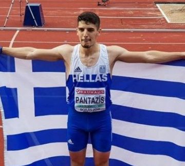 Ανδρέας Πανταζής: Χάλκινο μετάλλιο στο τριπλούν