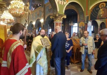 Αγία Μαρίνα Ηλιουπόλεως: ''Τρία κράτη, ένα μνημόσυνο, με παρόντα τον υπουργό Εξωτερικών''.