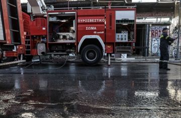 Φωτιά σε ακατοίκητο κτήριο στην Αλεξάνδρας