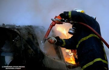 Πυρκαγιά σε αυτοκίνητο στην Δάφνη