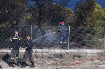 Φωτιά στον περιφραγμένο χώρο του ΠΙΚΠΑ Βούλας
